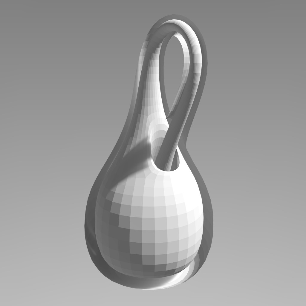 Realistic Klein bottle preview image 2